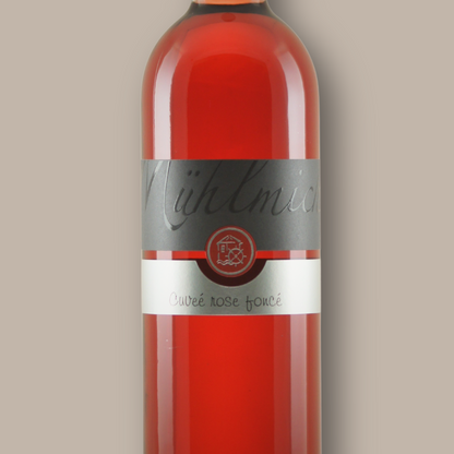 Cuvee rose fonce halbtrocken Bio Weingut Muehlmichel Kirchheim Pfalz 