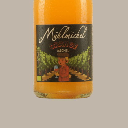 orangewein donauriesling  bio weingut muehlmichel kirchheim pfalz