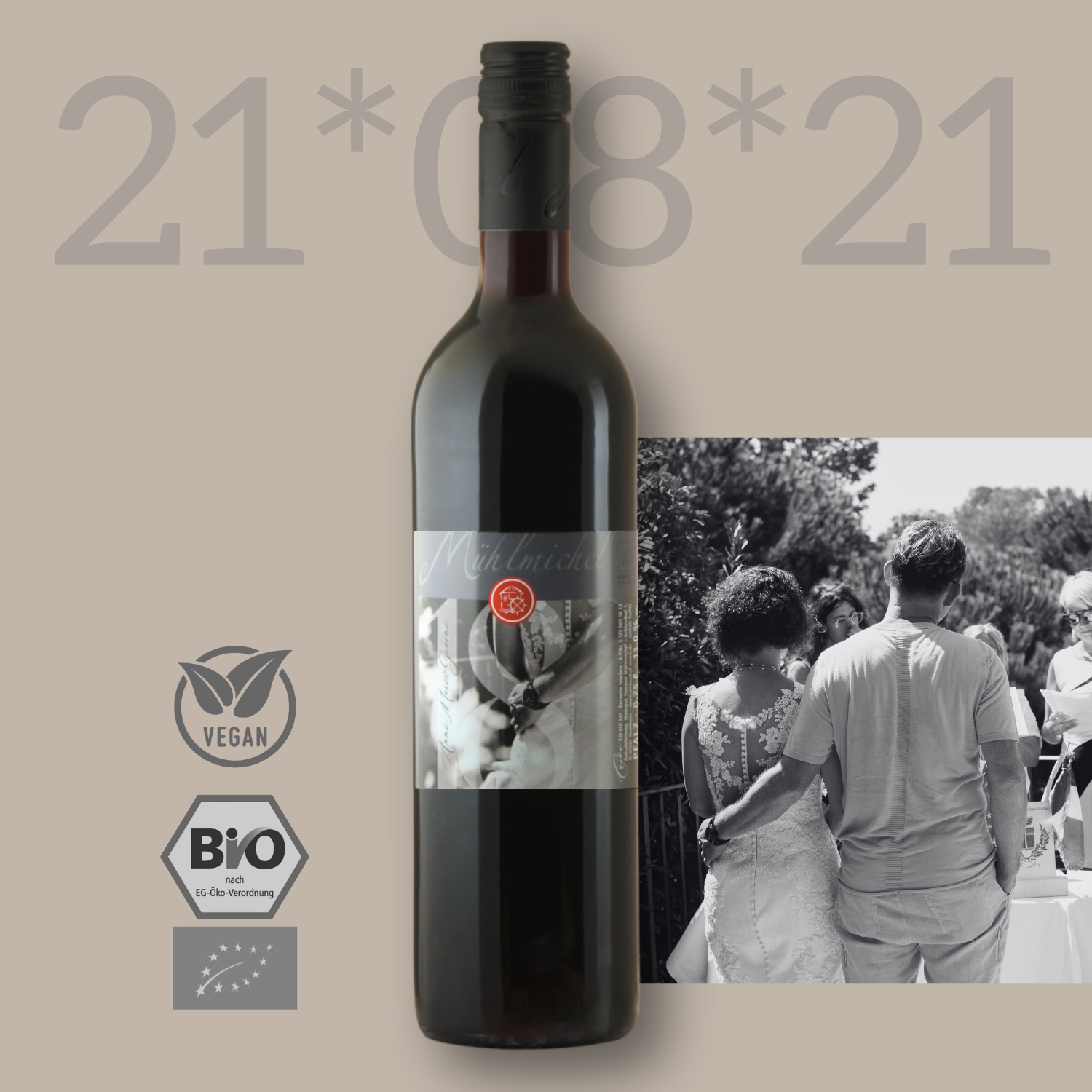 Rotwein Eichenfass Barrique Bio Weingut Muehlmichel Kirchheim Pfalz 