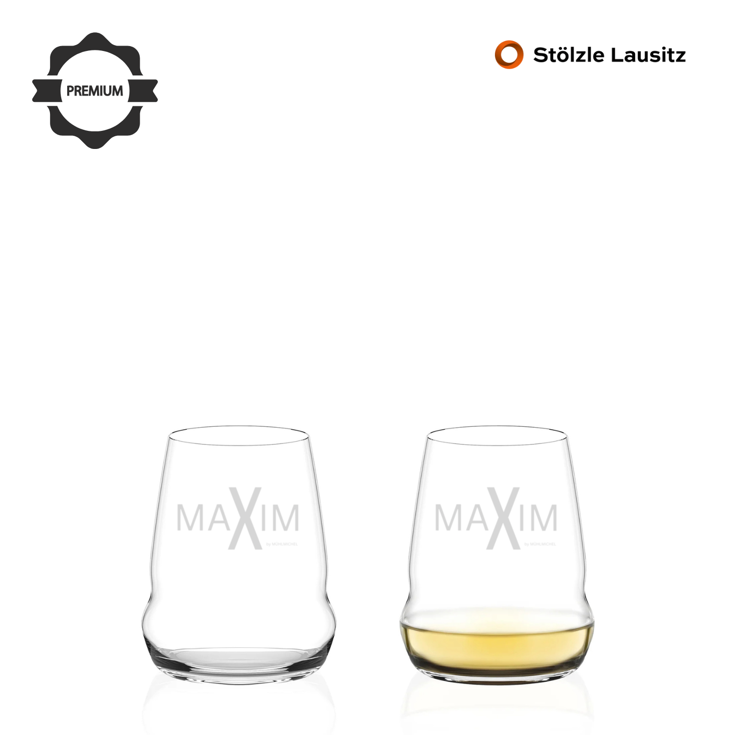 Weinglas Stölzle Lausitz cocoon zwei Bio Weingut Muehlmichel