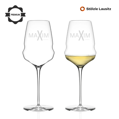 Weinglas Stölzle Lausitz cocoon Weißwein zwei Bio Weingut Muehlmichel Pfalz Top-Spitzenweine